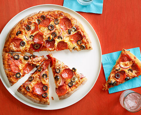 Black Olives Pizza